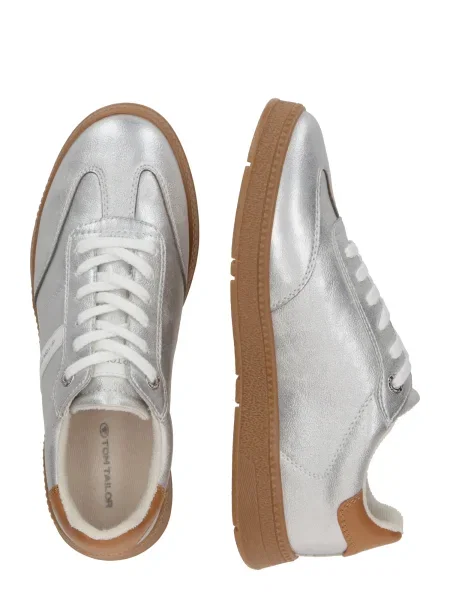 Sneakerși Tom Tailor alb