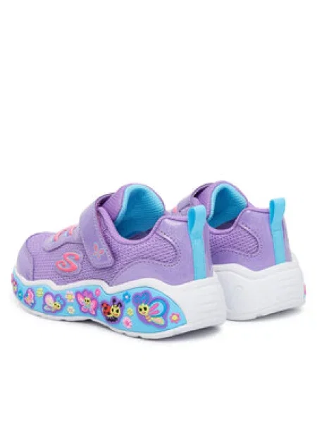 Sneakersy Skechers Play Scene Fun Squad Světle fialová