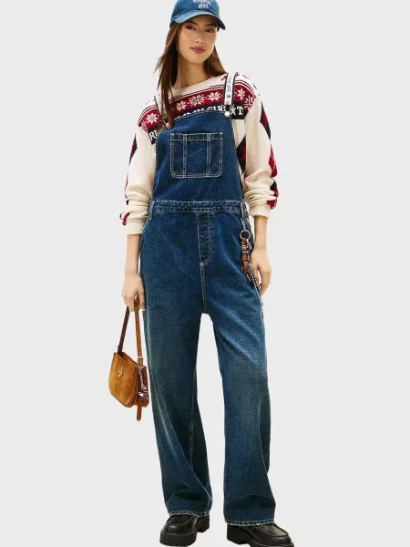 Комбінезон Tommy Jeans синій