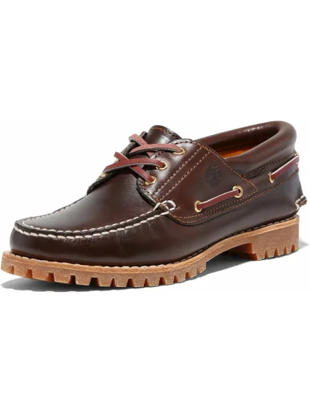 Timberland Mokasyny Authentic Boat 3 Eye Classic brązowy