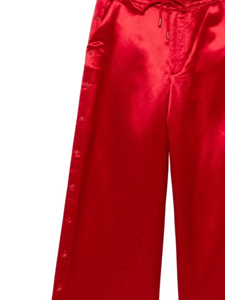 Pantaloni Cynthia Rowley roșu