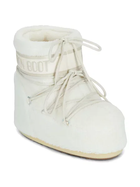 Fleecová fleecová mikina Moon Boot béžová