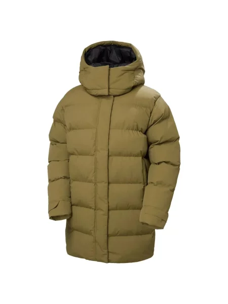 Parka z kapturem Helly Hansen Aspire beżowa