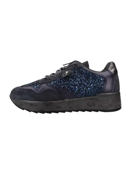 Sneakersy Cetti zamszowe niebieskie