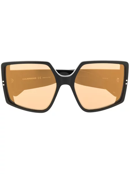 Ochelari de soare Courreges negru
