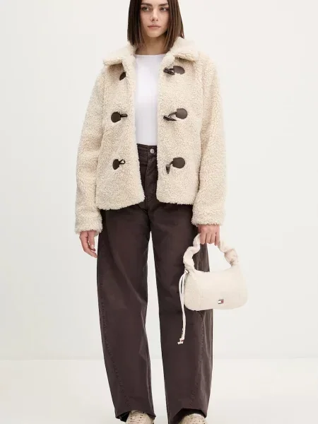 Hollister Co. kurtka przejściowa beżowy