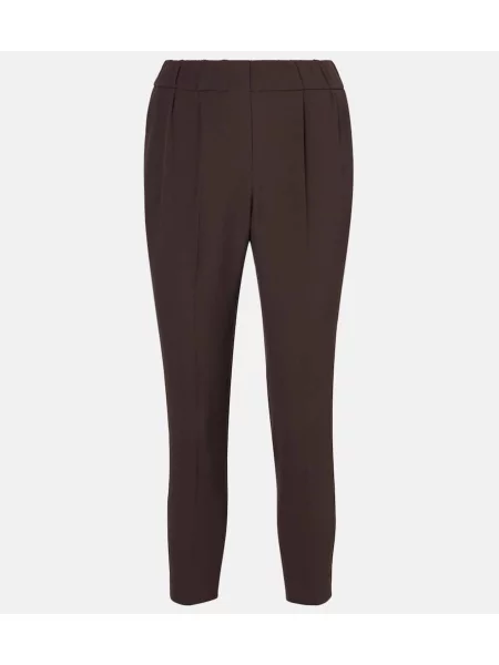 Cropp pantaloni Brunello Cucinelli maro