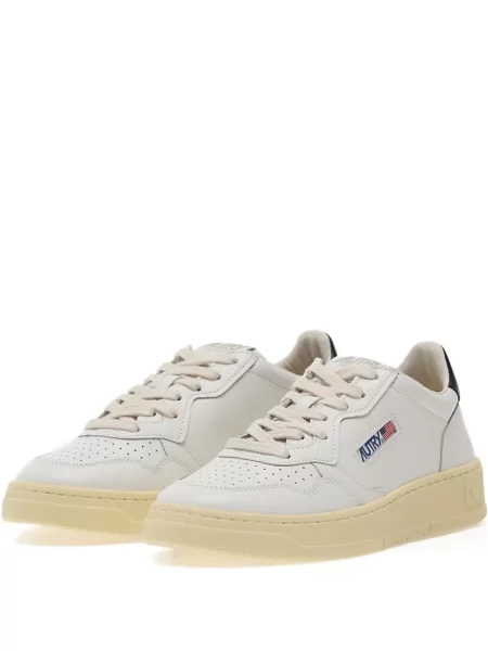 Sneakerși Autry din piele alb