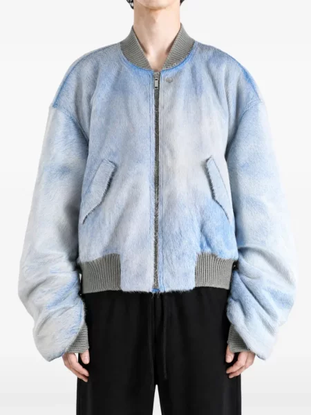 Geanta de piele Rick Owens albastru