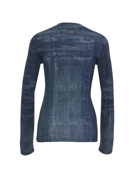 Lung tricou Liu Jo cu imagine albastru