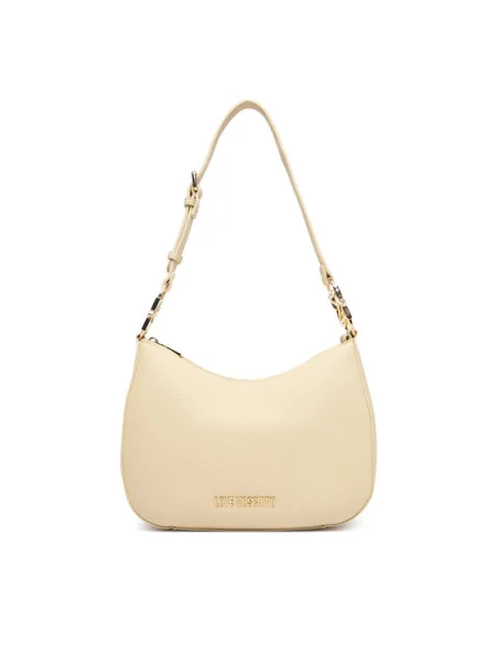 LOVE MOSCHINO Kabelka Béžová biela