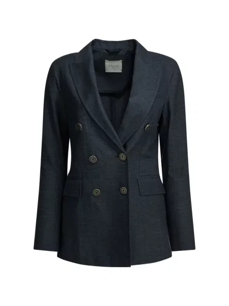 Sacou cu două rânduri de nasturi Circolo 1901 cu două rânduri de nasturi albastru