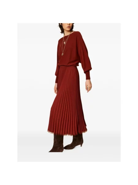 Sukienka midi Twinset czerwona