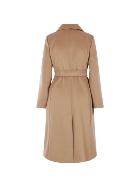 Cu centură palton Max Mara de lână
