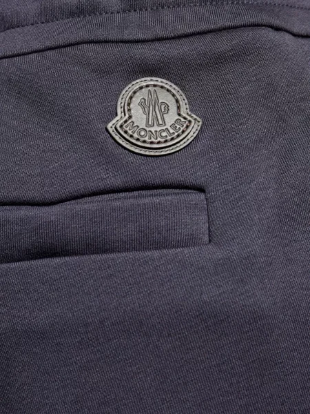 Pantaloni Moncler albastru