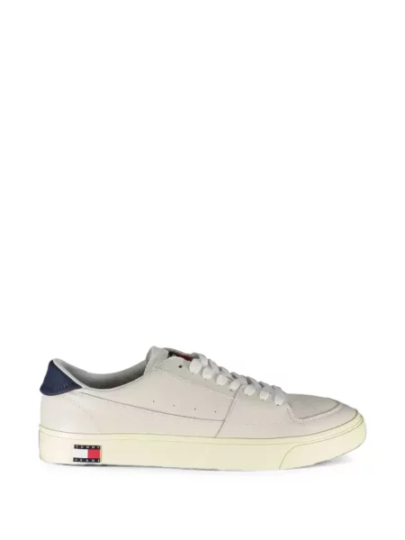 Sneakerși Tommy Hilfiger din piele cu autograf