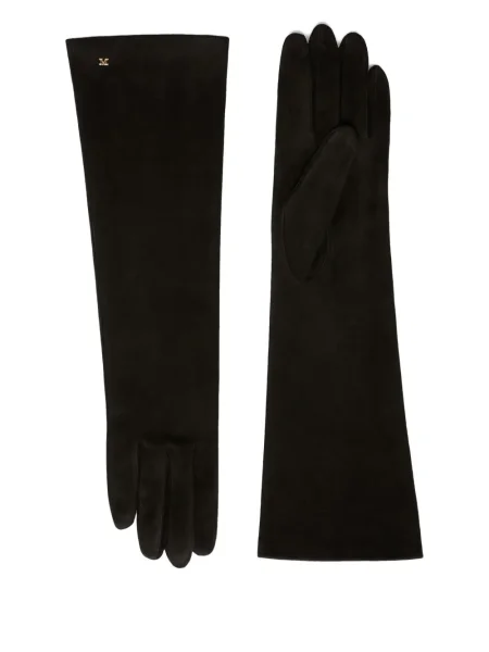 Mănuși Max Mara din piele negru