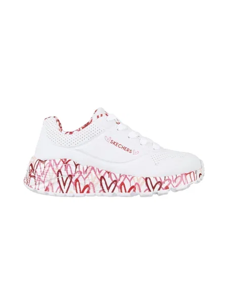 Pantofi Skechers alb