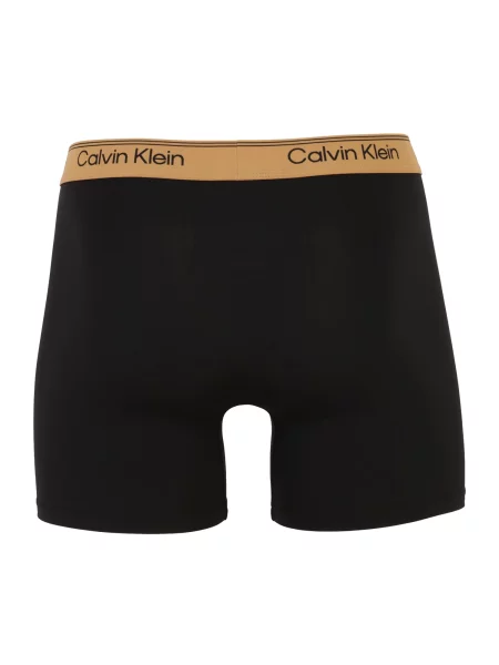 Calvin Klein Underwear Boxerky svetlosivá / olivová / oranžová čierna