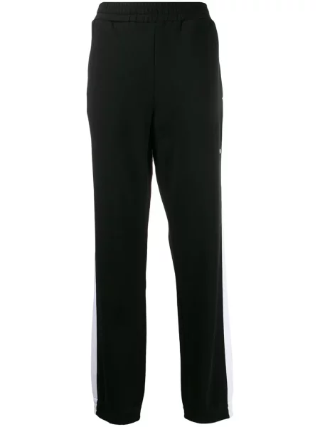 Pantaloni Msgm cu dungi alergare negru