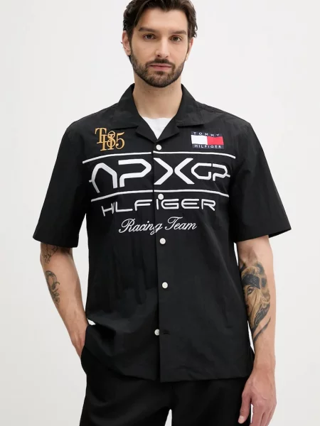 Srajca Tommy Hilfiger x F1 THE MOVIE črna
