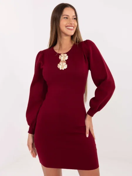 Rochie Factory Price de costum bordo