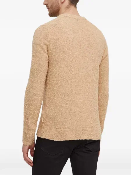 Bouclé pulover Michael Kors cu decolteu rotund