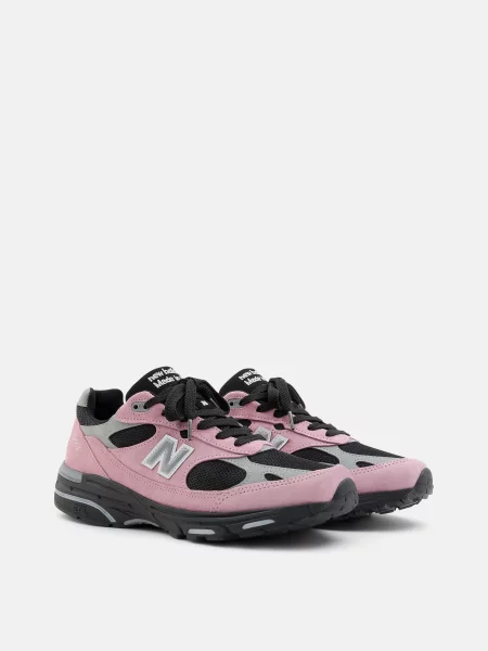 Жіночі Кросівки повсякденні New Balance мікрофібра/сітка рожевий