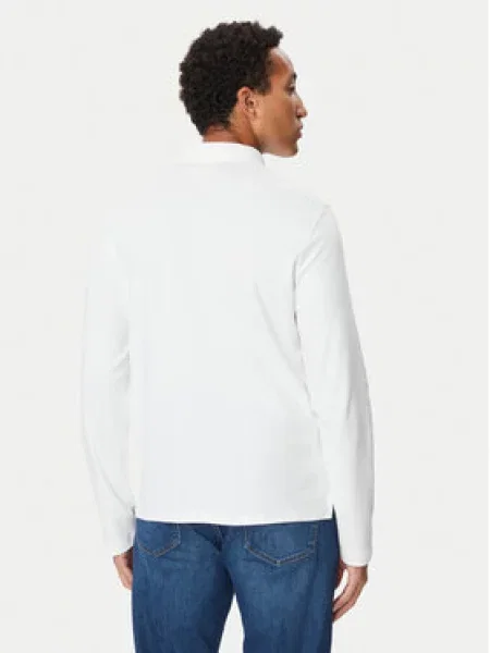Calvin Klein majica z dolgimi rokavi bela