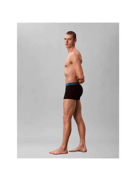 Calvin Klein Underwear Boxeri azuriu / verde smarald / roz pastel alb negru
