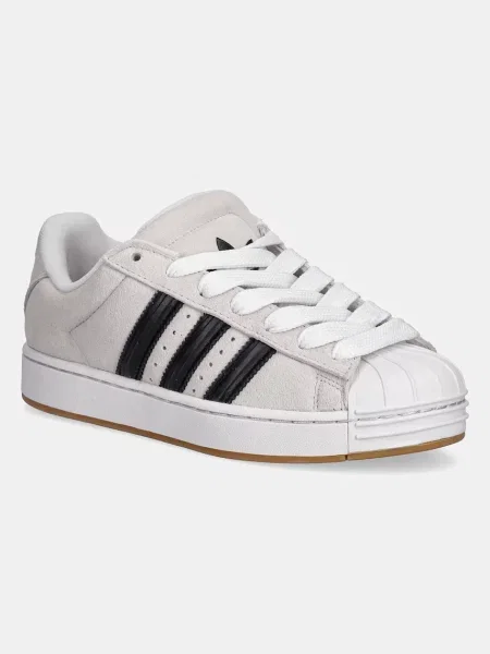 Adidas Originals sneakersy zamszowe Superstar ST białe