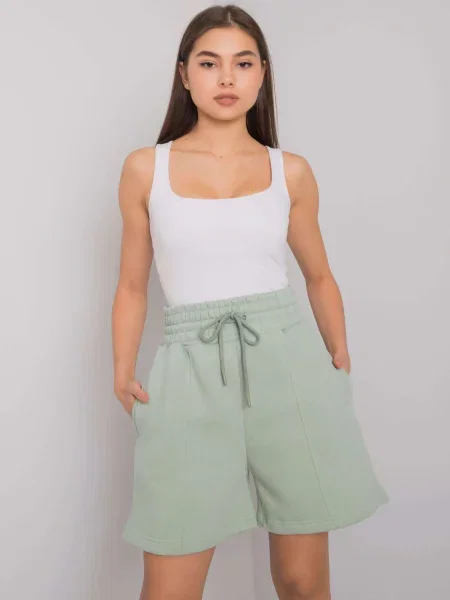 Šortky Fashionhunters sivá