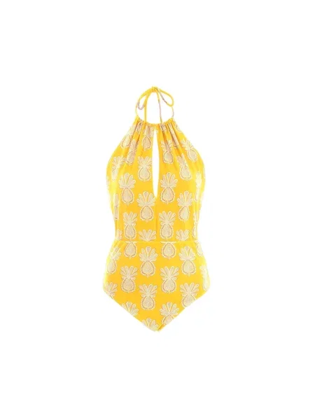 Strój kąpielowy La Doublej elegancki żółty