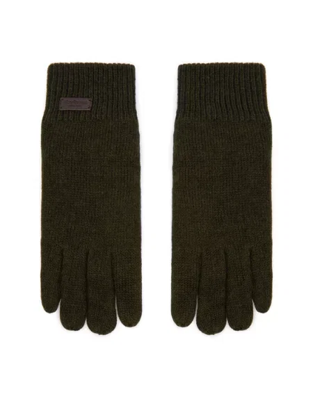 Barbour Rękawiczki Carlton ciemny zielony