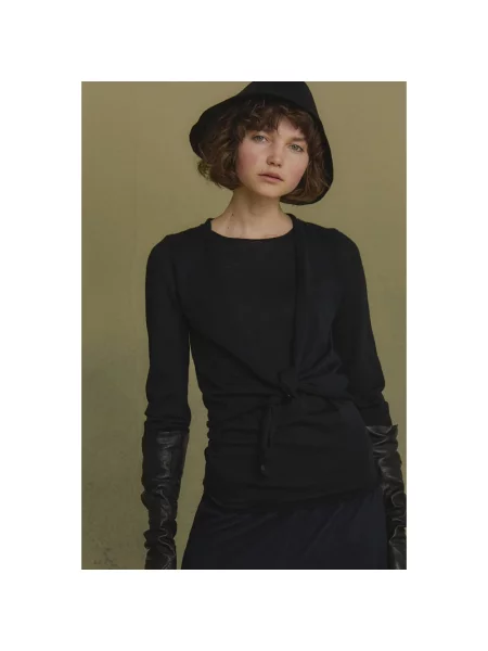 Sweter Cortana czarny
