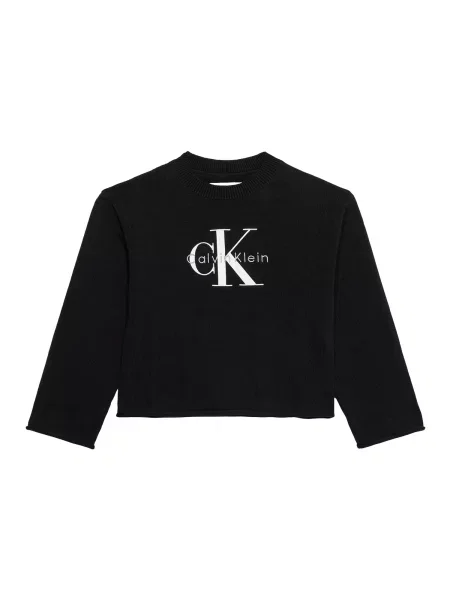 Calvin Klein Jeans Πουλόβερ μαύρο λευκό