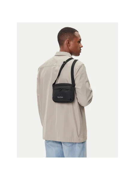 Geantă crossover Calvin Klein Bold Camera Bag negru