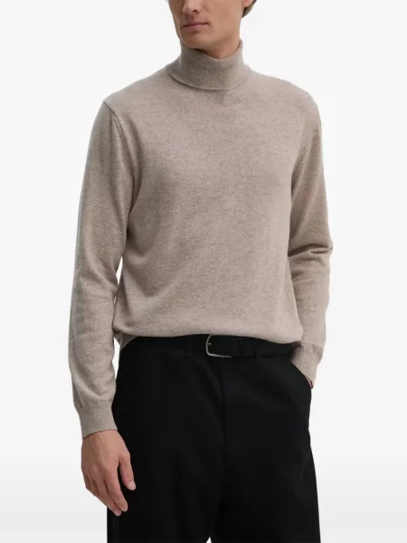 Pulover Benetton tricotate gri