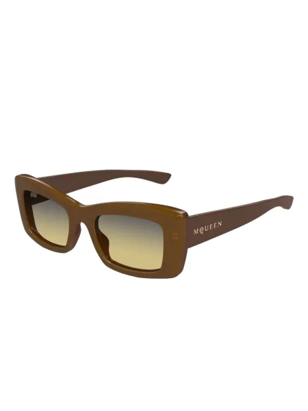 Ochelari de soare Alexander Mcqueen maro