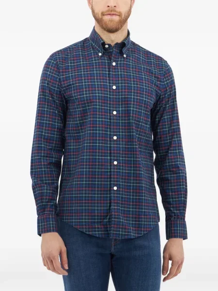 Cămașă Brooks Brothers în carouri albastru