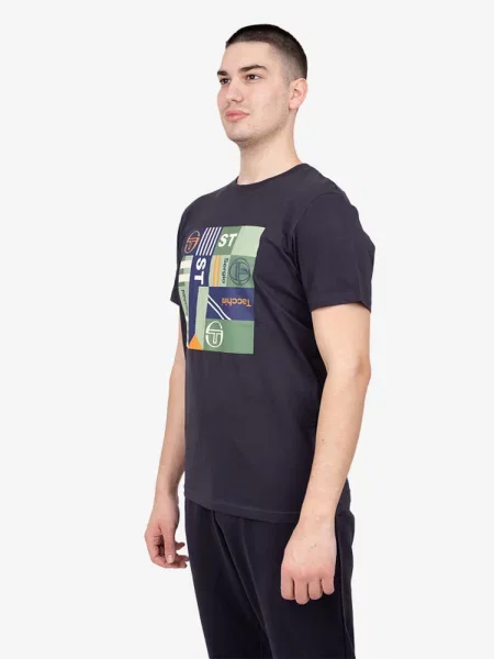 Футболка Sergio Tacchini MODULO VERDE T-SHIRT темно-синій синя
