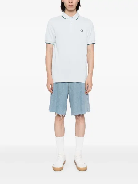 Siuvinėta polo marškinėliai Fred Perry mėlyna