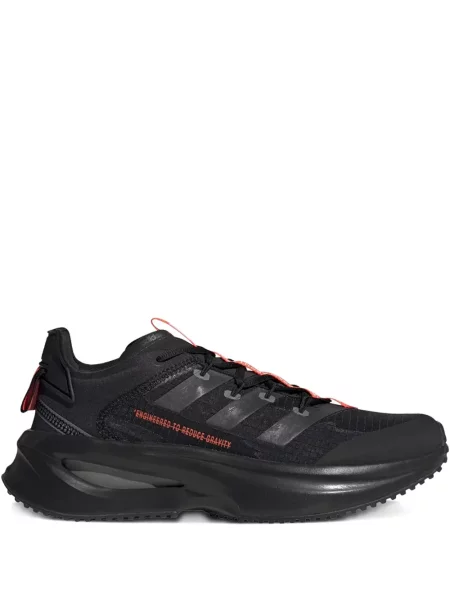Sneakerși Adidas Solar cu șireturi cu dungi din dantelă negru