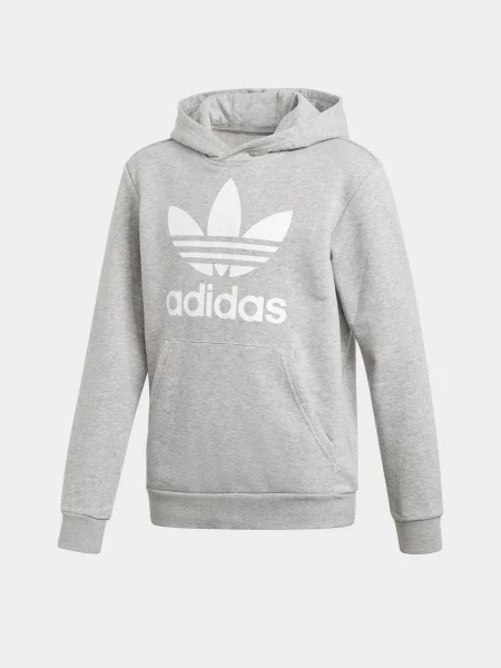 Детское худи Adidas серое