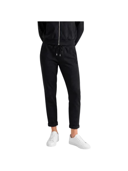 Pantaloni Liu Jo din jerseu negru