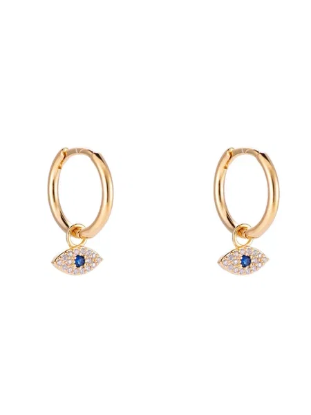 Cala Rose Cercei EVIL EYE auriu roz