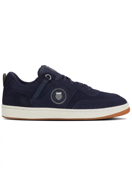 Sneakersy K-Swiss K-Varsity SDE buty sportowe tenisówki zamszowe niebieskie