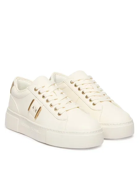 Sneakers Armani Exchange alb