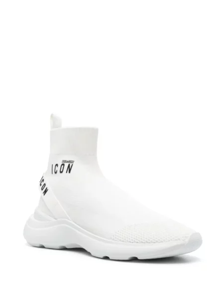 Sneakerși Dsquared2 alb
