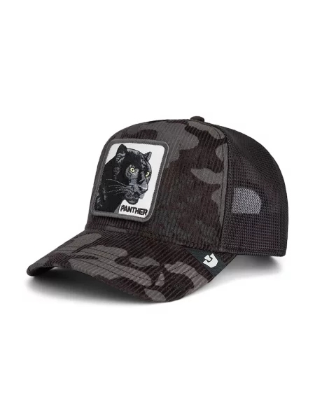 Шапка с козирка Goorin Bros Panther Camo кафяво